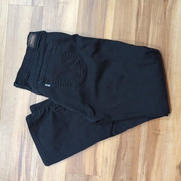 Levi's 505 Straight-Leg Jeans - Ladies 10M - Black - Picture 2 of 9